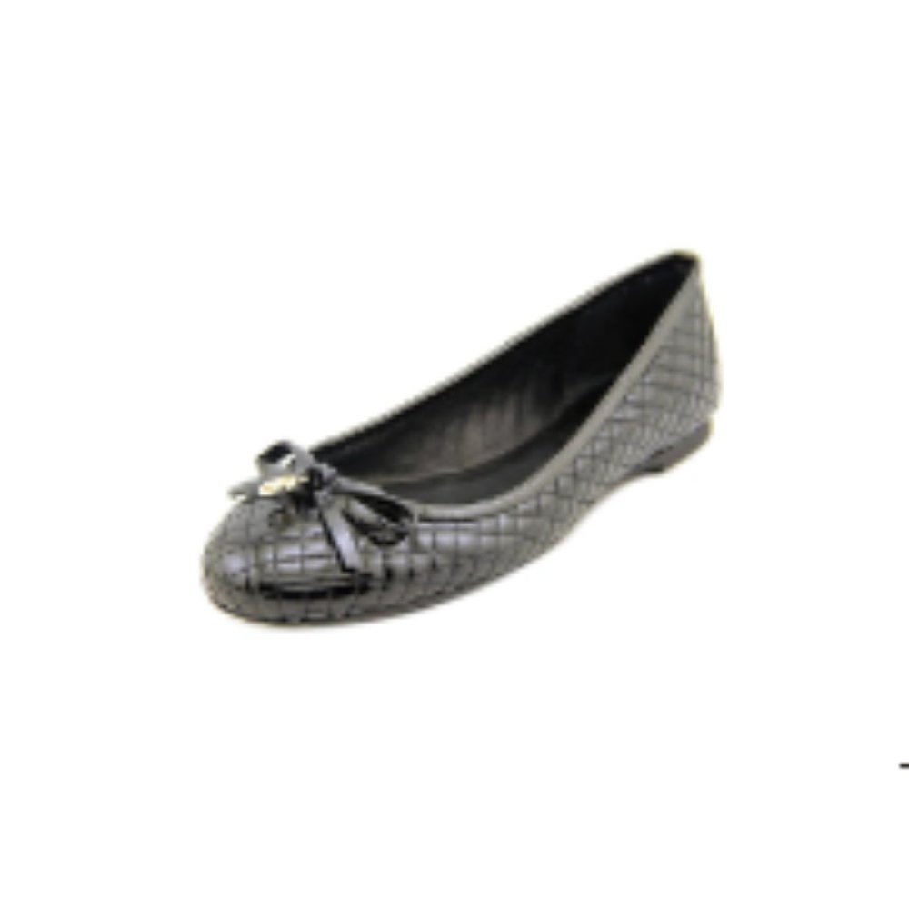 MICHAEL KORS Melody flats in Quilted Matte Black